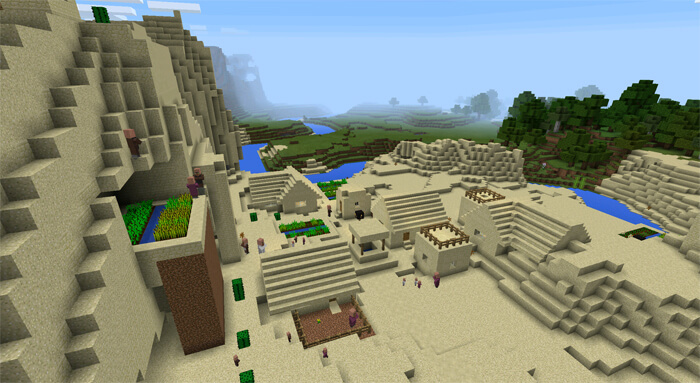 Горная деревня в пустыне скриншот 1