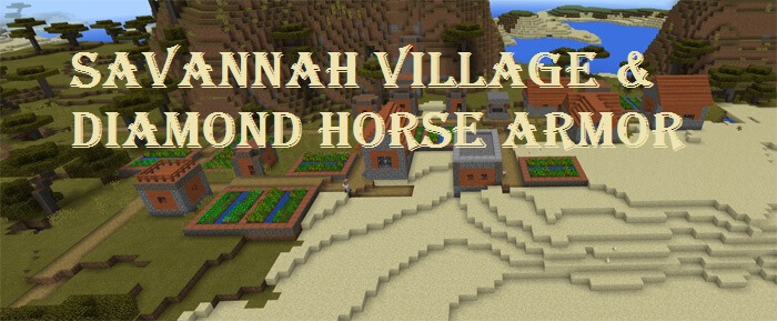 Savannah Village & Diamond Horse Armor скриншот 1