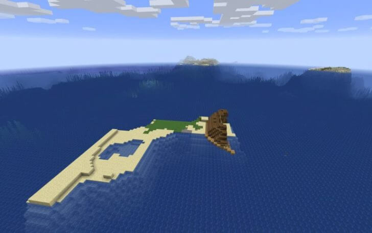 A shipwreck near an uninhabited island screenshot 2