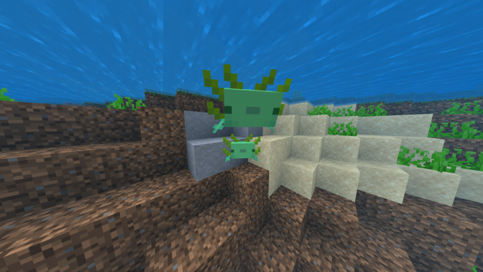 Distinguishable Blue Axolotl screenshot 3