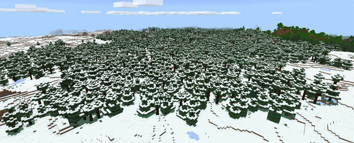 -114373476: Двойная снежная деревня и лес скриншот 5