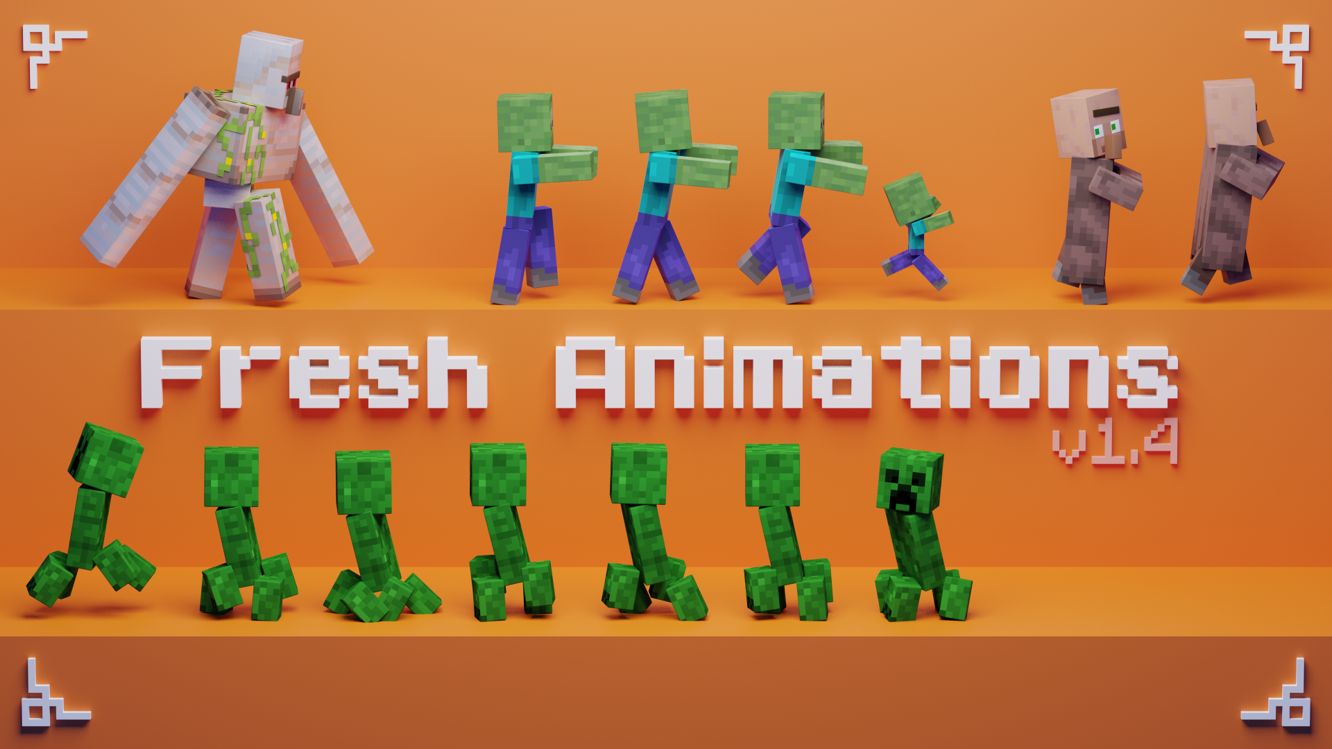 Download animation mods for Minecraft PE