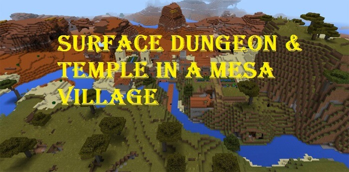 Surface Dungeon & Temple in a Mesa Village скриншот 1