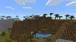 Пример сида Minecraft PE - Саванна
