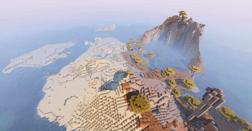 Деревня посреди двух островов screenshot 3