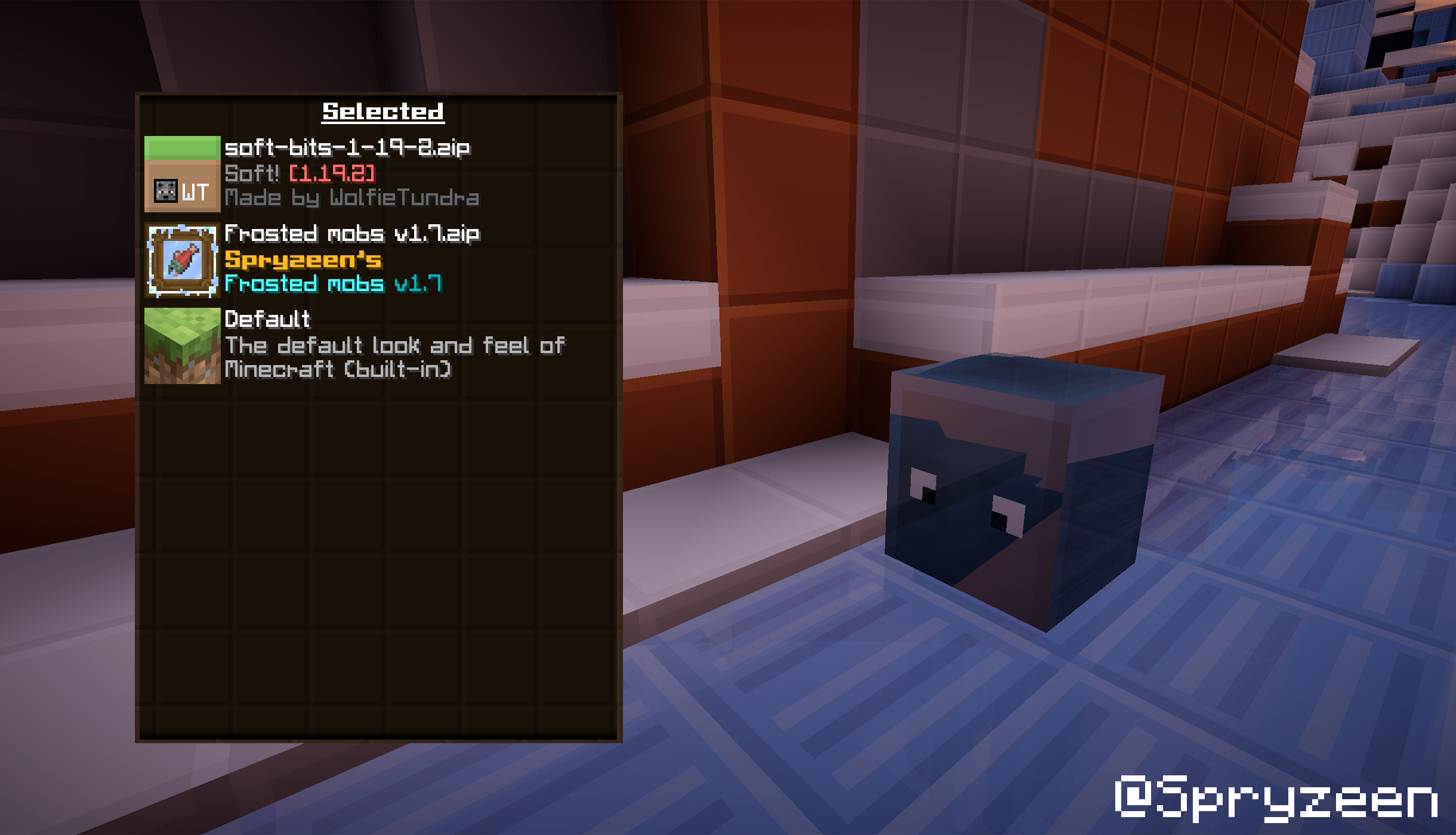 Spryzeen's Frosted mobs screenshot 2