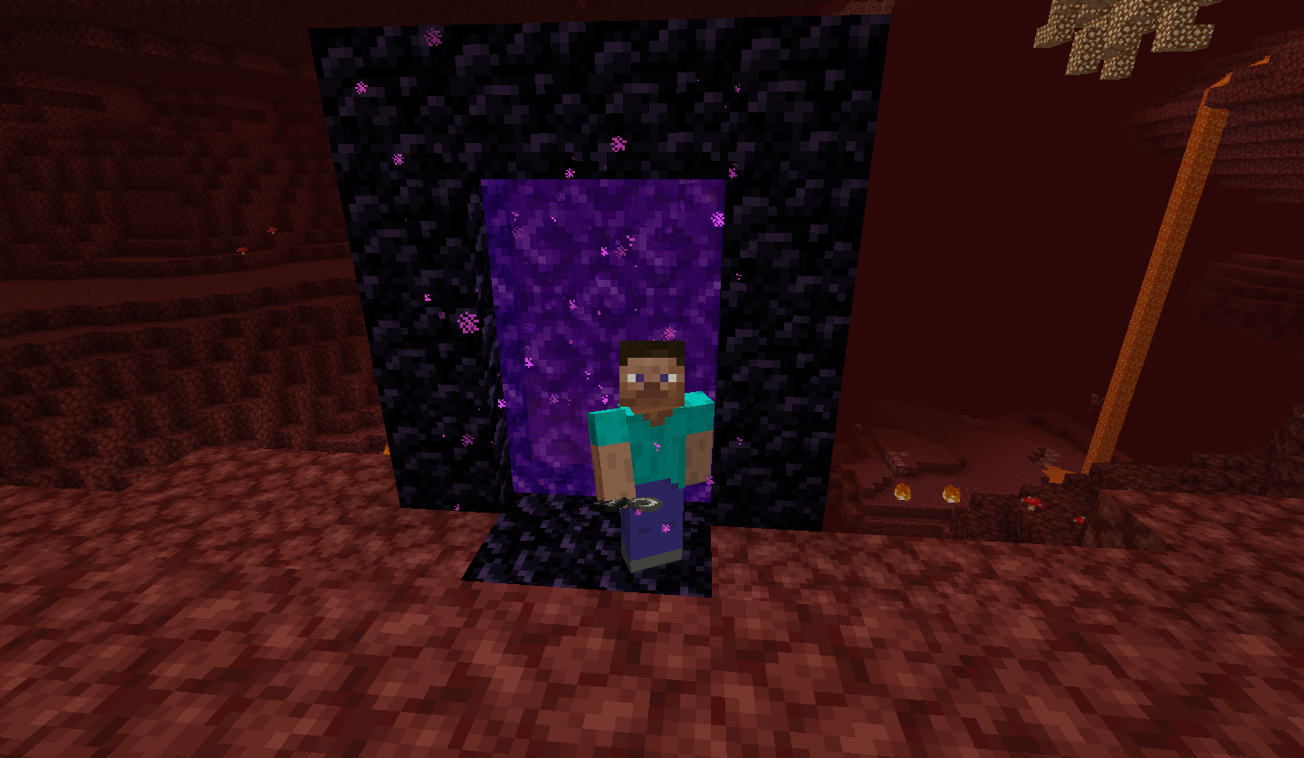 Smaller Nether Portals screenshot 2