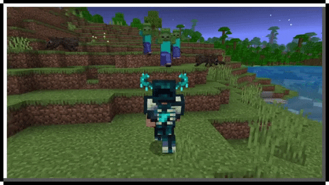 Warden Armor + Echo Tools and Staff for Minecraft Pocket Edition 1.19