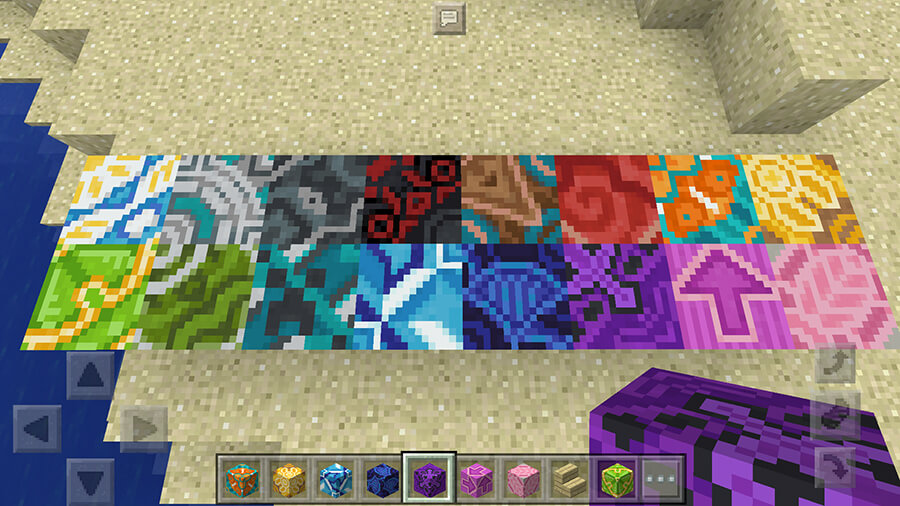 Glazed Terracotta Minecraft PE 1.1 screenshot 2