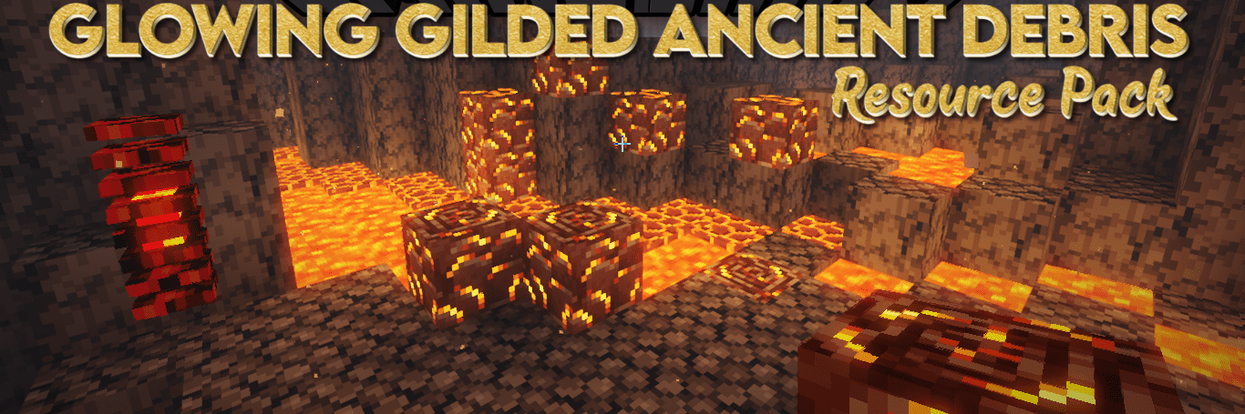 Glowing Gilded Ancient Debris screenshot 1