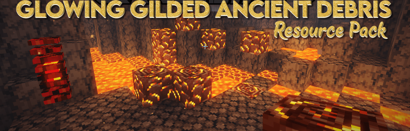 Glowing Gilded Ancient Debris screenshot 1