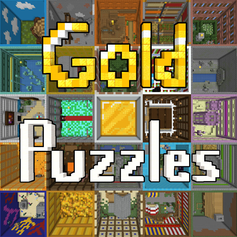 Gold Puzzles  Minecraft Map