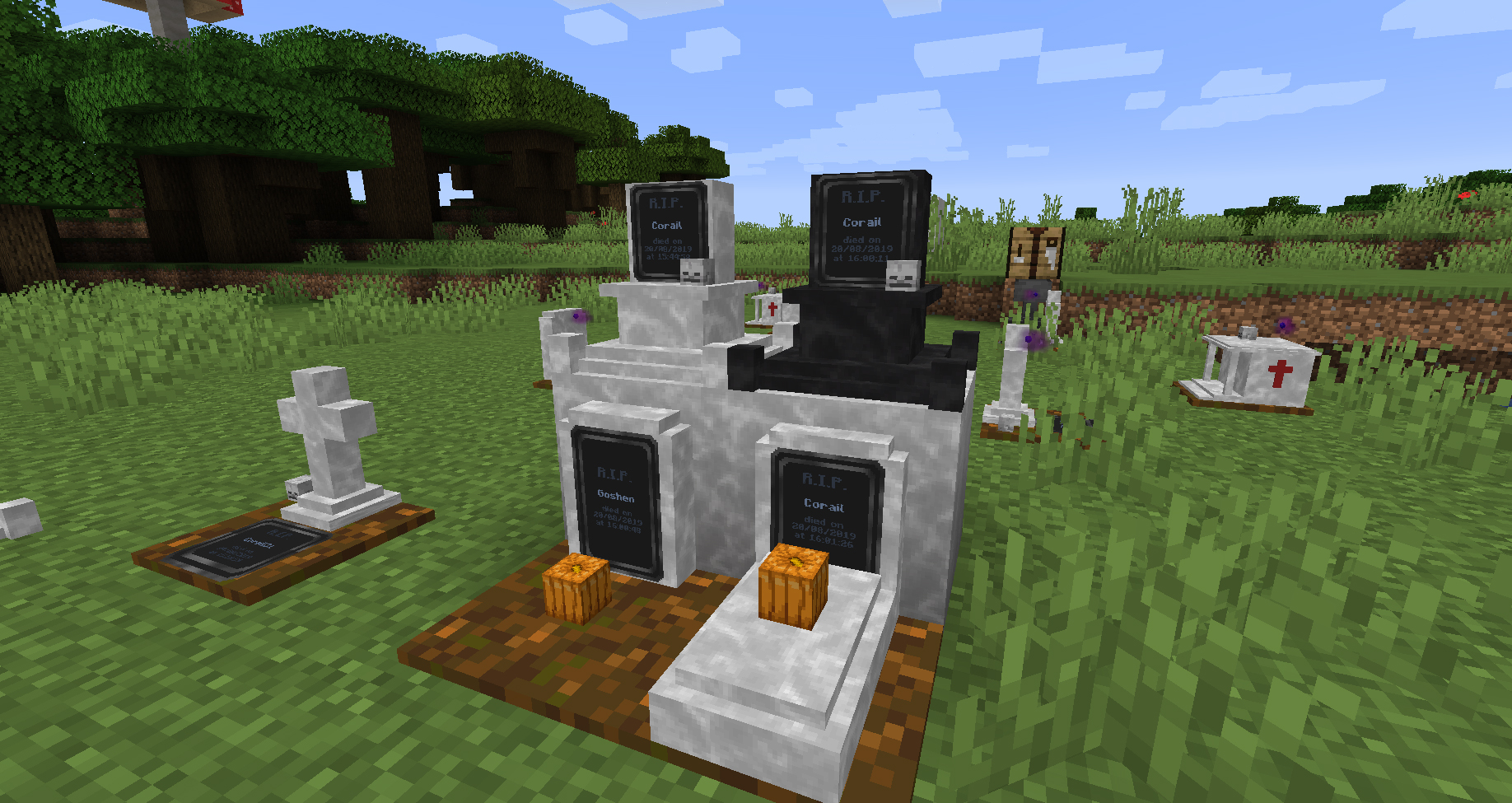 Gravestone mod 1.16 5