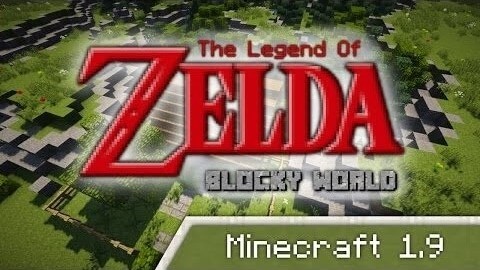 The Legend of Zelda - Blocky World скриншот 1
