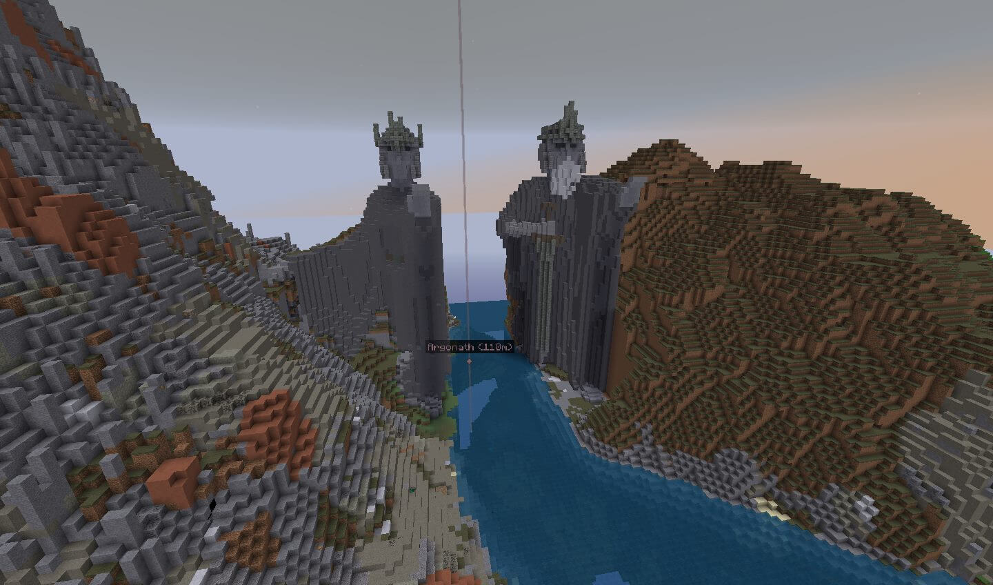 Карта lotr minecraft