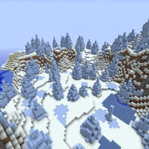 Ice Plains Spikes Biome screenshot 2