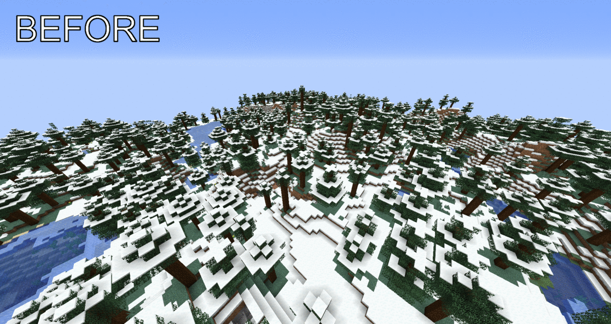 Snow Under Trees screenshot 3