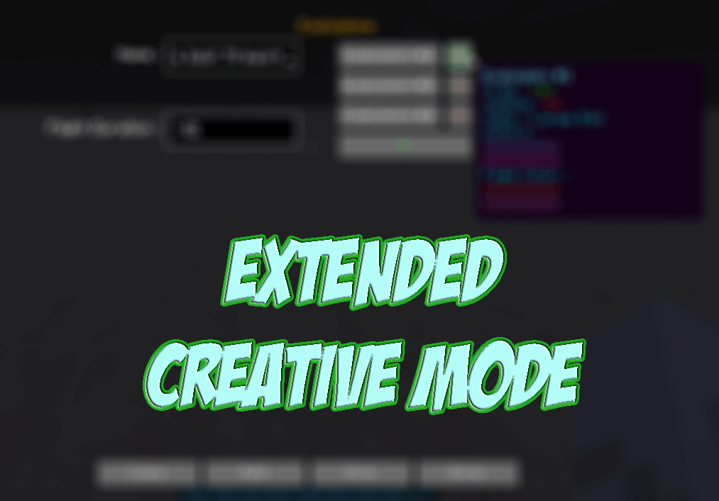 Extended Creative Mode скриншот 1