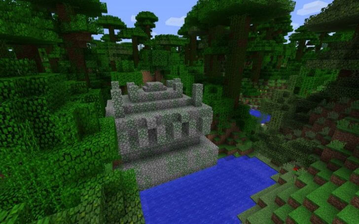 Ancient temple in the jungle screenshot 1