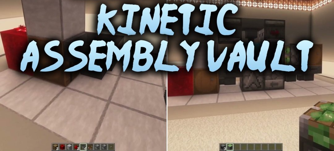 Kinetic Assembly Vault | Minecraft Map
