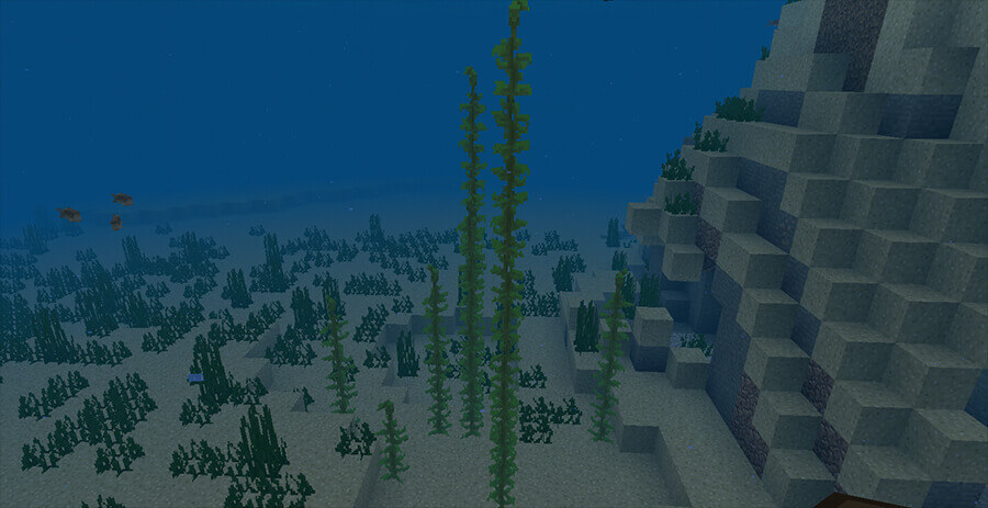Kelp in Minecraft 1.4