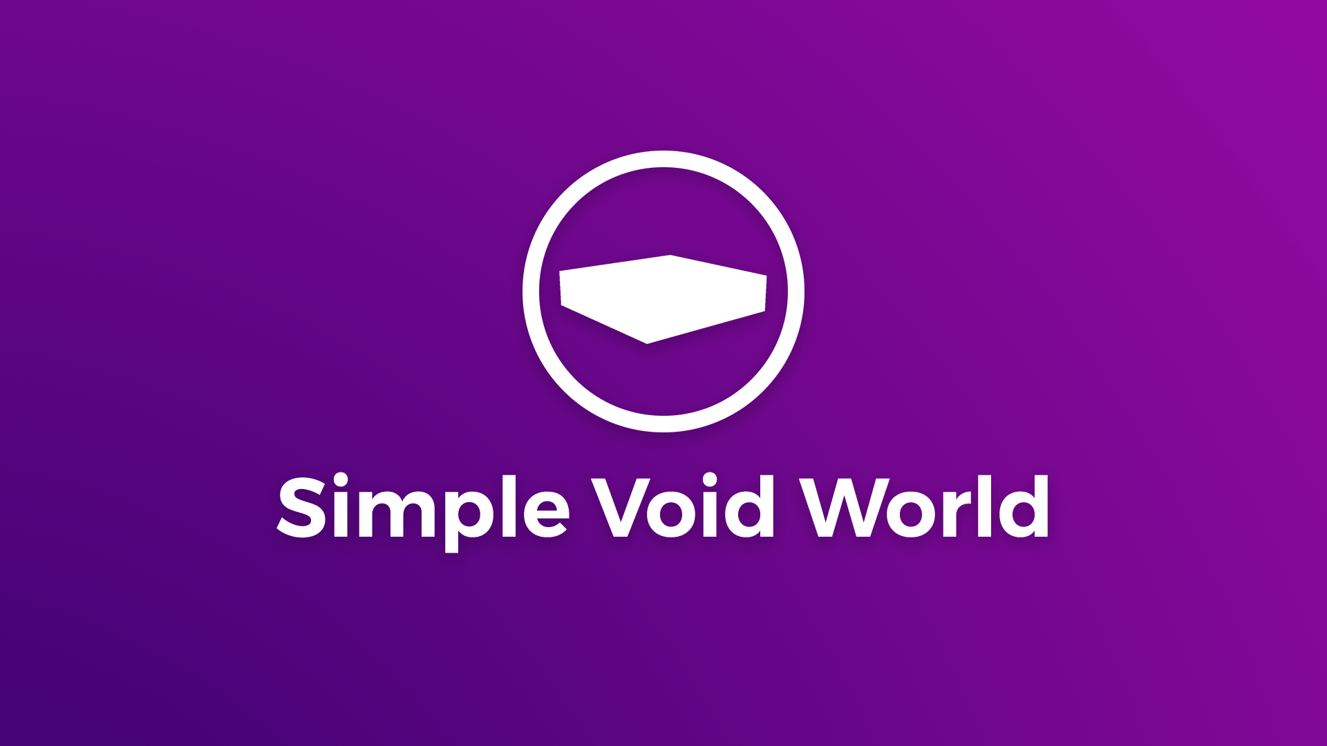 Simple Void World screenshot 1