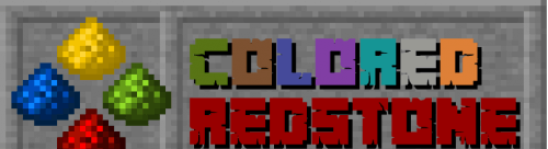 Colored Redstone 1.12.2 скриншот 2