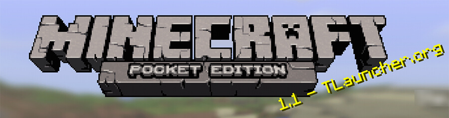 Logo Minecraft PE 1.1