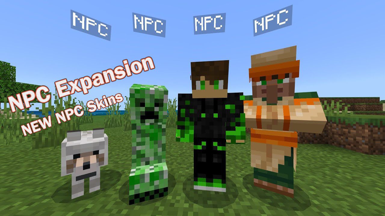 NPC Mod for Minecraft PE: Tạo Thế Giới Sống Động Với NPC Độc Đáo