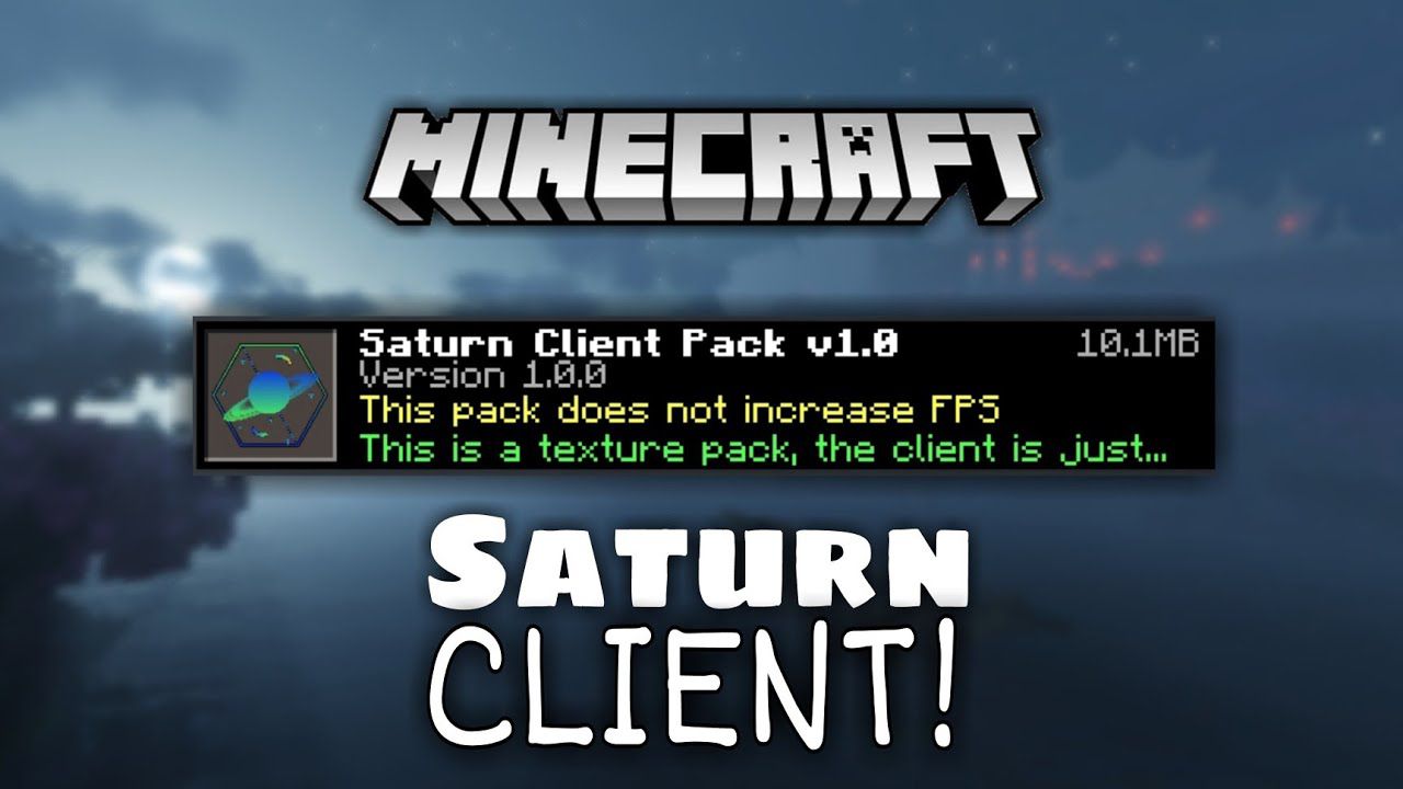Saturn Client screenshot 1