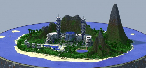 Карта Island Resort [HOTEL] скриншот 1