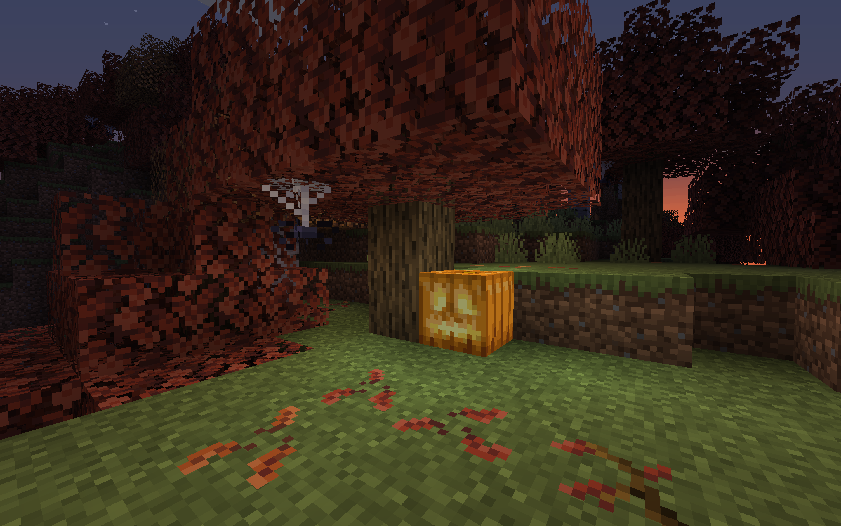 Minecraft CLASSIC Fall / Halloween Texture pack.