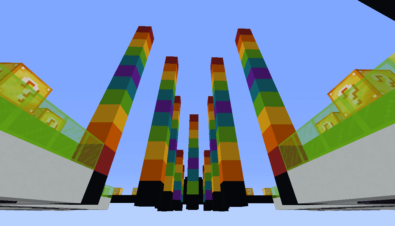 Rainbow Lucky Block Race Map