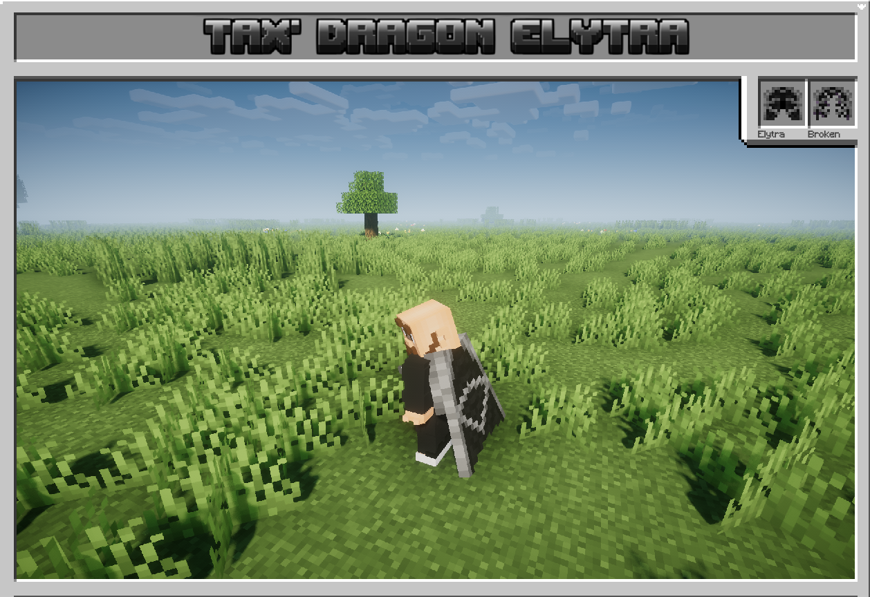 Tax' Dragon Elytra screenshot 1