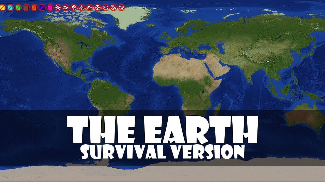 Earth 1:217 (1.18+) Minecraft Map