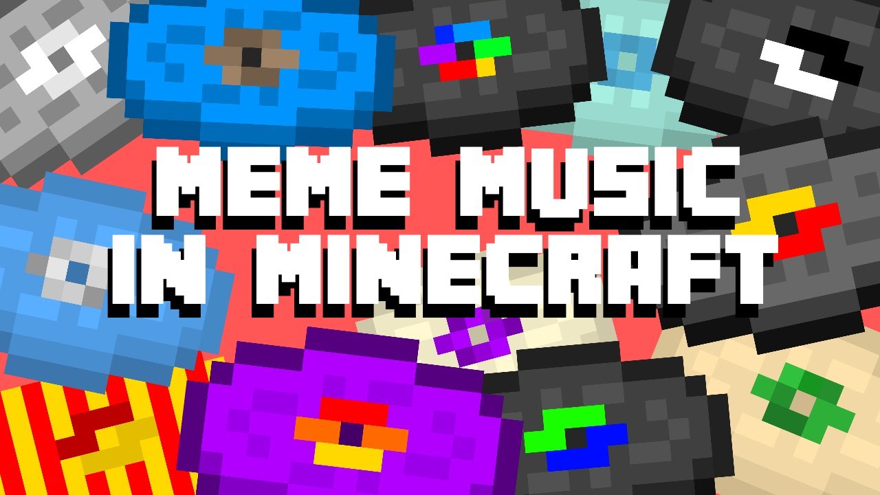 Meme Music Discs для Майнкрафт 1.16.5