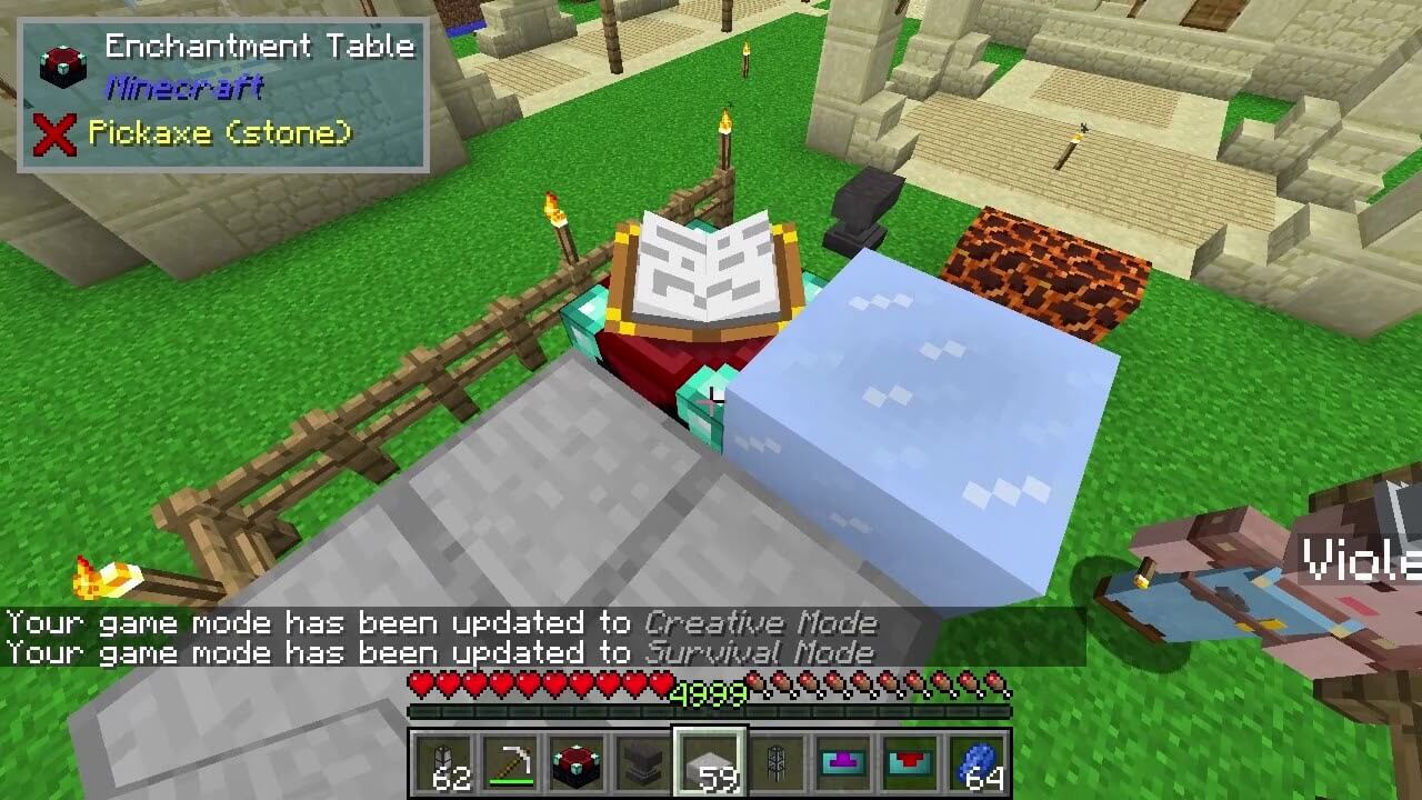 Lapis Stays in the Enchanting Table screenshot 4