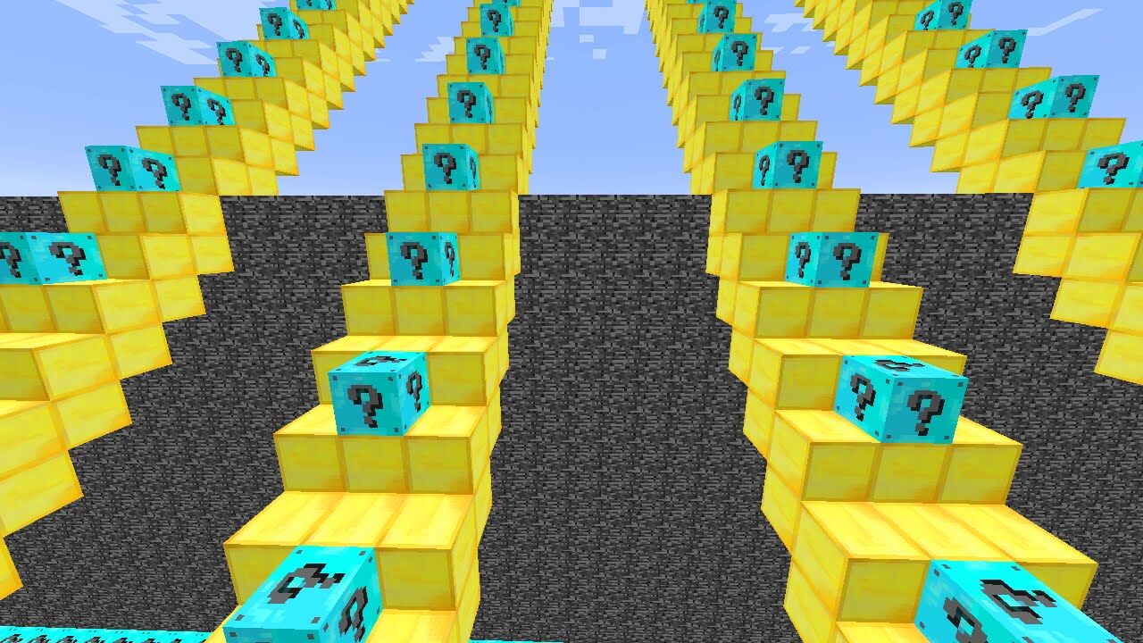 Lucky Block Race Map (1.20.4, 1.19.4) for Minecraft 