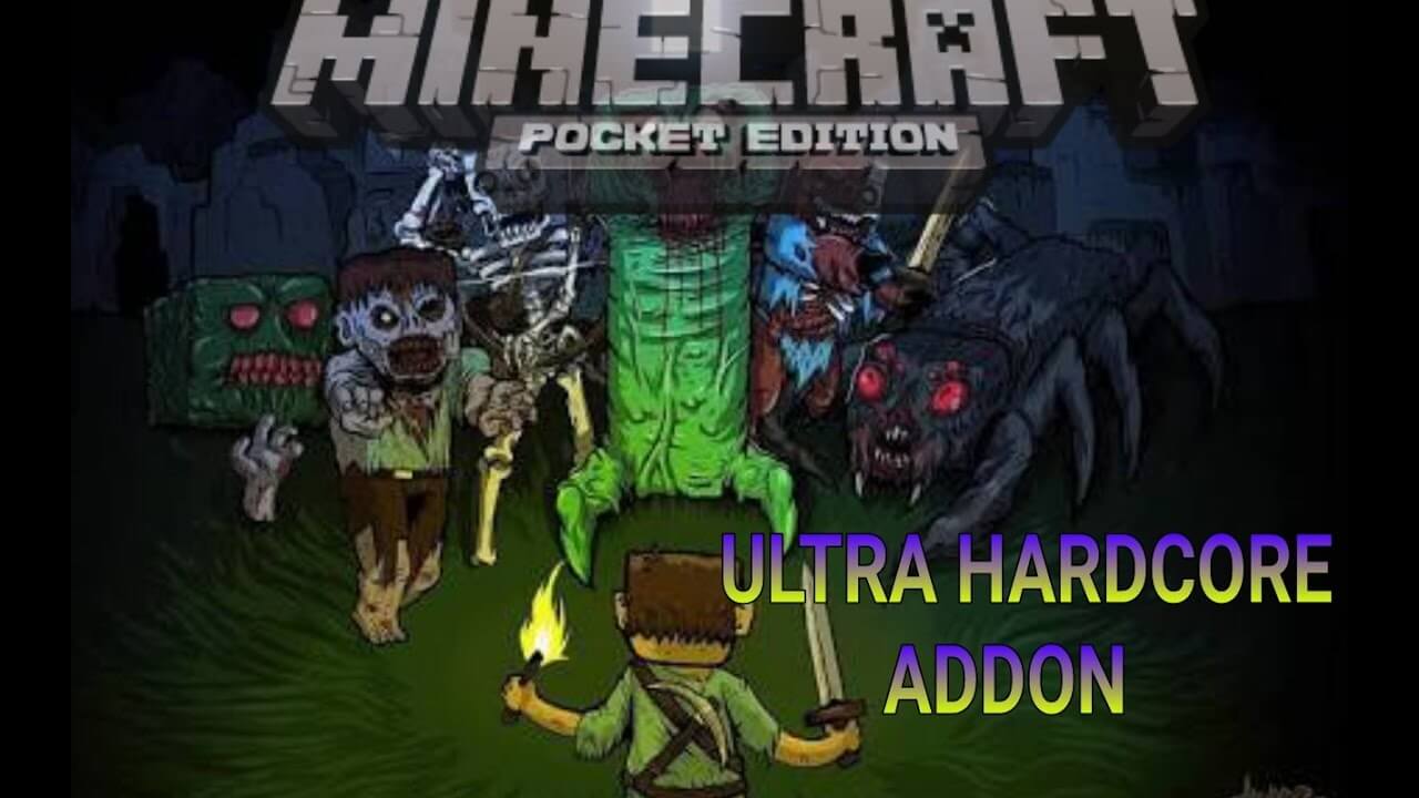 Ultra Hardcore Mobs Add-on скриншот 1