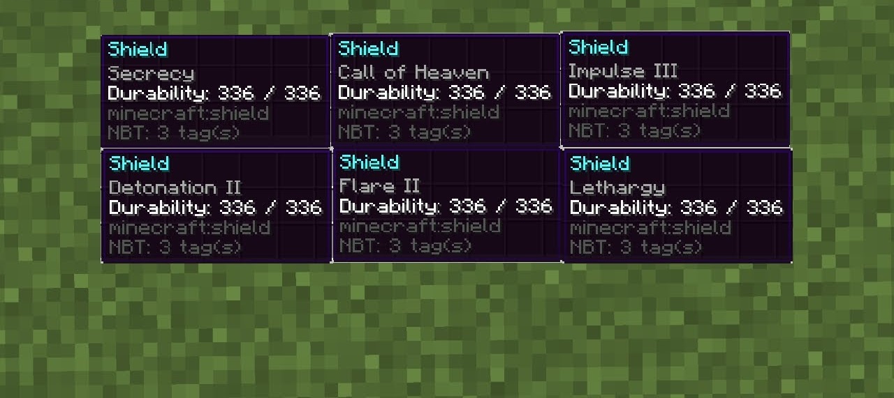 Extra Shield Enchantments screenshot 2