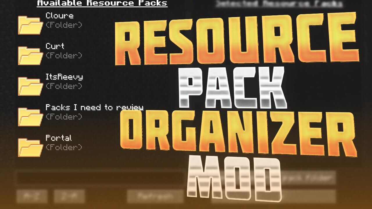Resource Pack Organizer скриншот 1