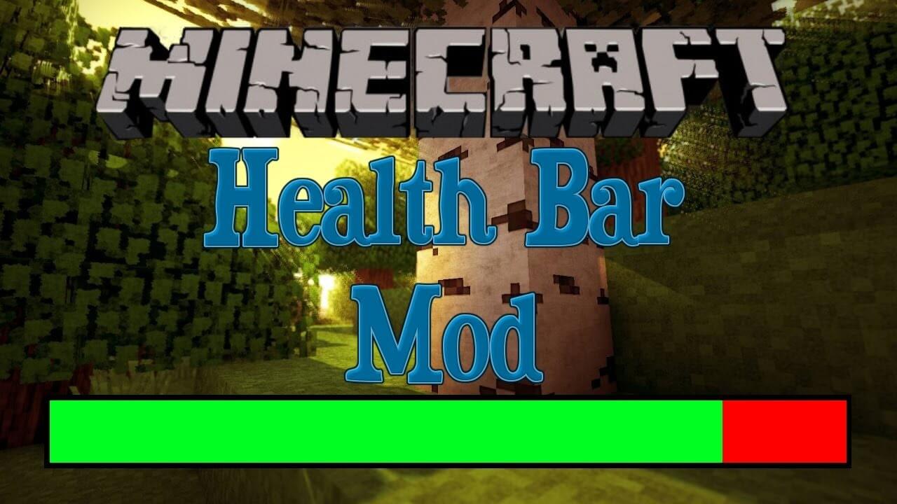 Health Bar для Майнкрафт 1.11