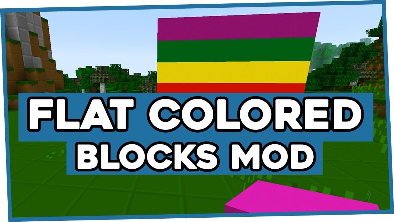 Flat Colored Blocks скриншот 1