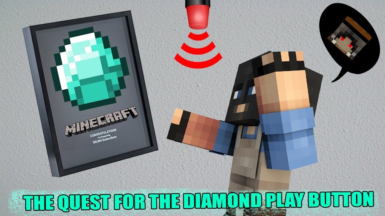 The Quest For The Diamond Play Button скриншот 1