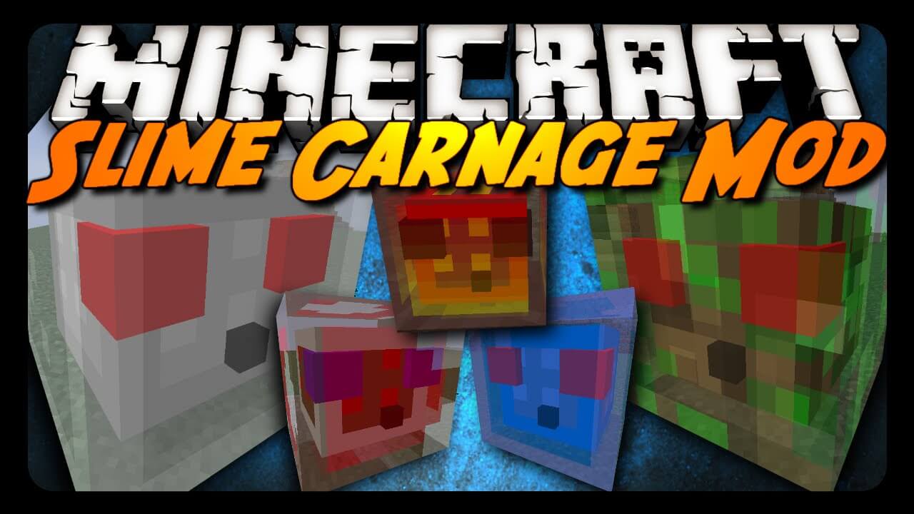 СЛАЙМ майнкрафт. Total Carnage Mod Minecraft. Майнкрафт слайм мод