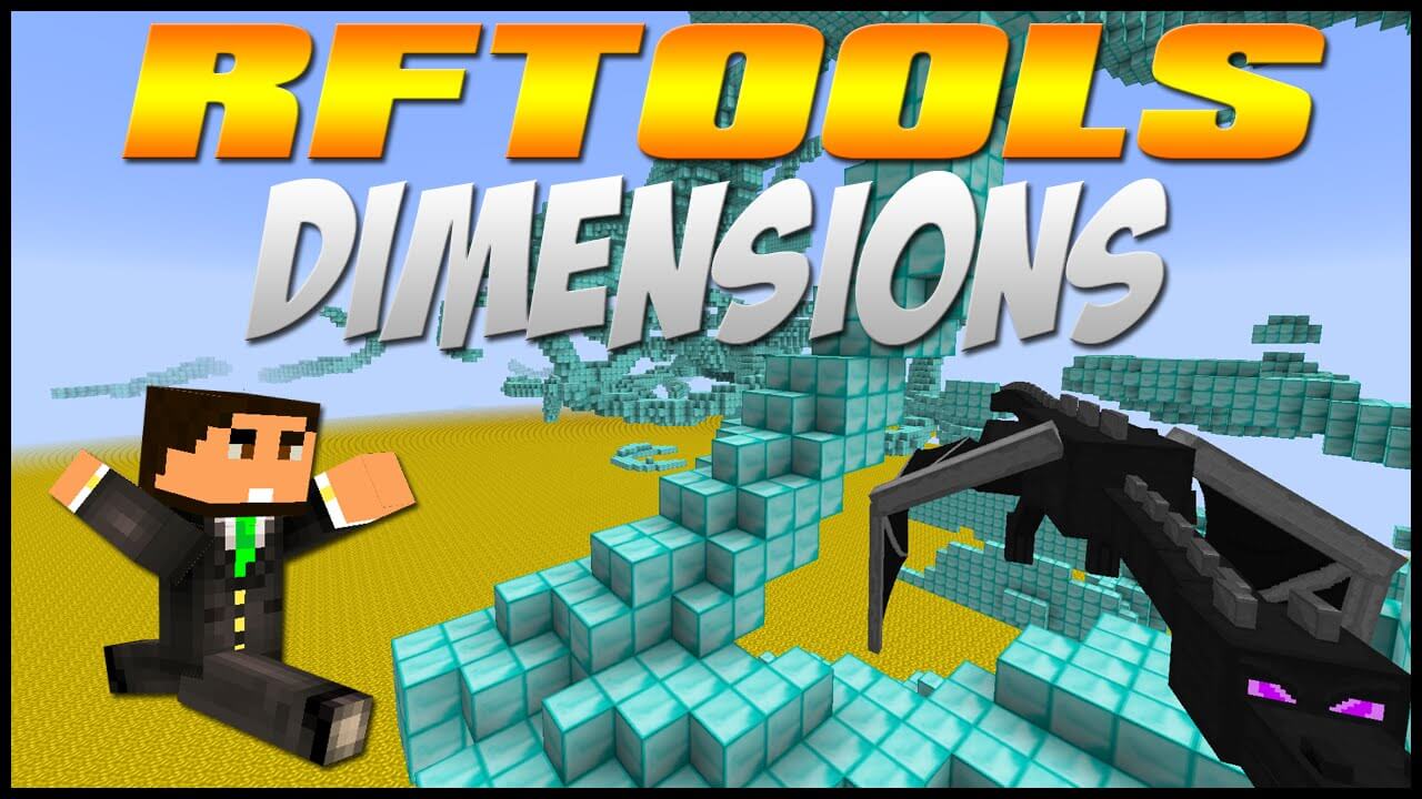RFTools Dimensions скриншот 1