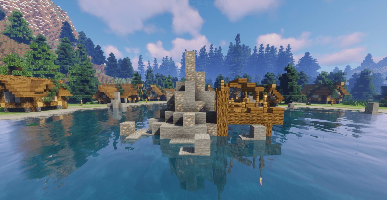 Medieval Lakeside Village screenshot 3