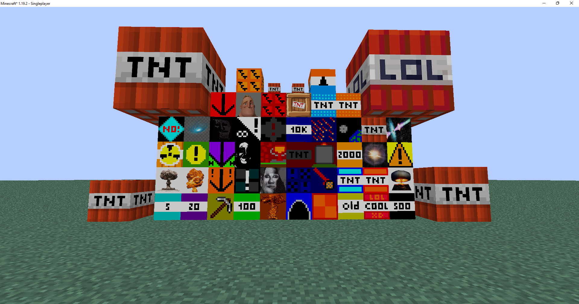 Super Lucky Blocks addon for Minecraft PE 1.16.40