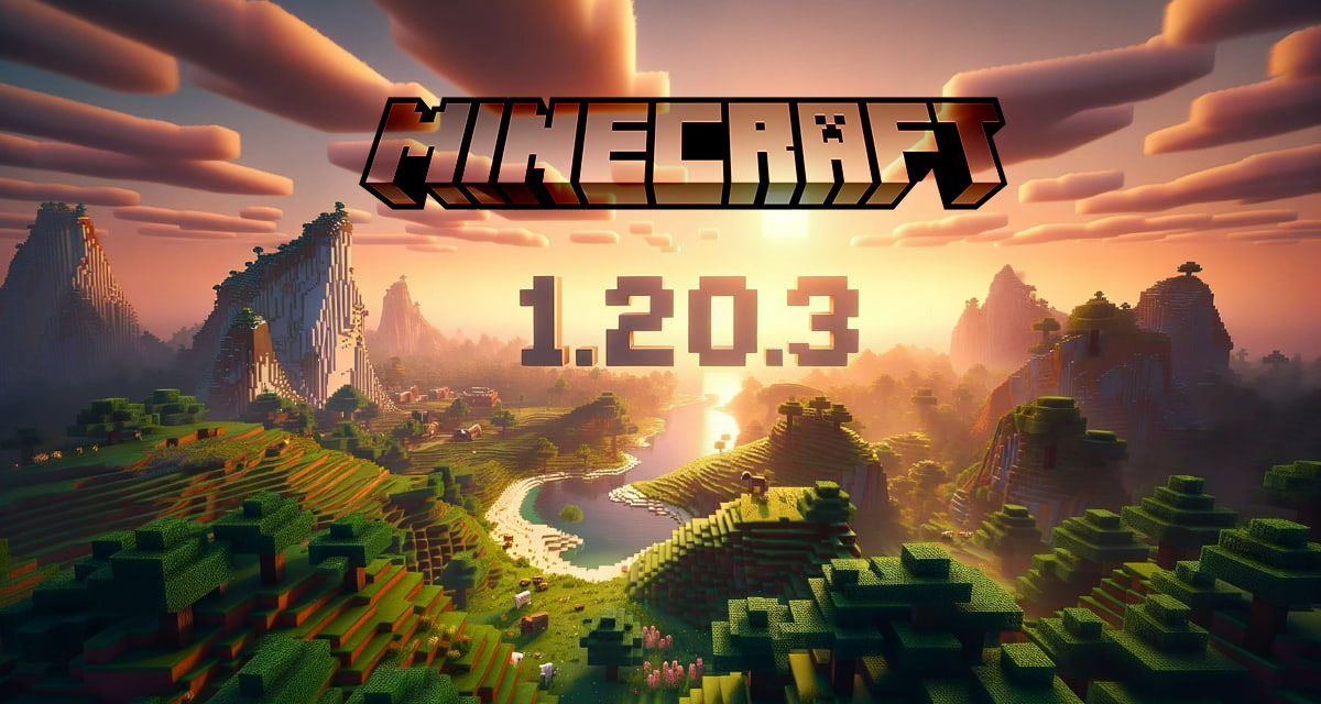 Logo Minecraft 1.20.3