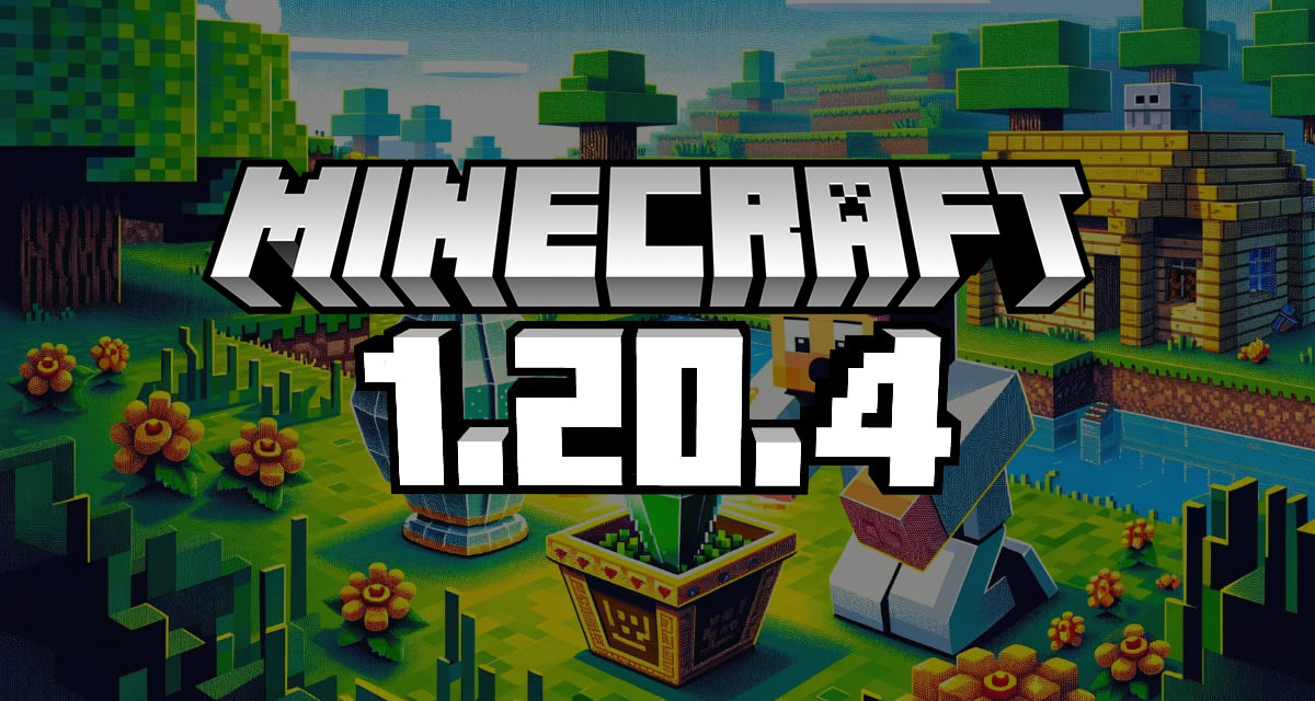 Logo Minecraft 1.20.4